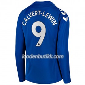 Everton Dominic Calvert-Lewin 9 Hjemme Fotballdrakt 2020-2021 Langermet